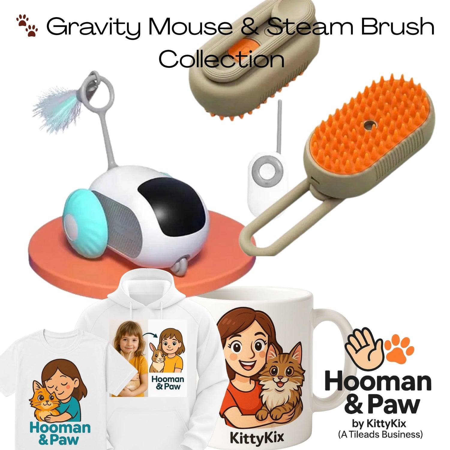 Gravity Mouse & Steam Brush Collection