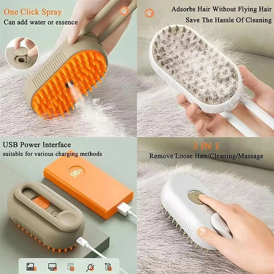 The Ultimate Cat Bundle: Gravity Mouse + Steam Brush